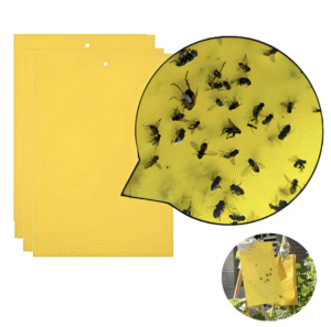 Yellow Traps Agricultural Greenhouses Pest Insects Killer Control Outdoor Yellow Sticky Trap Glue Board Insect Catcher