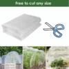 Cross-border, cuttable garden insect netting. 60-mesh polyvinyl sliced ​​garden greenhouse insect netting.