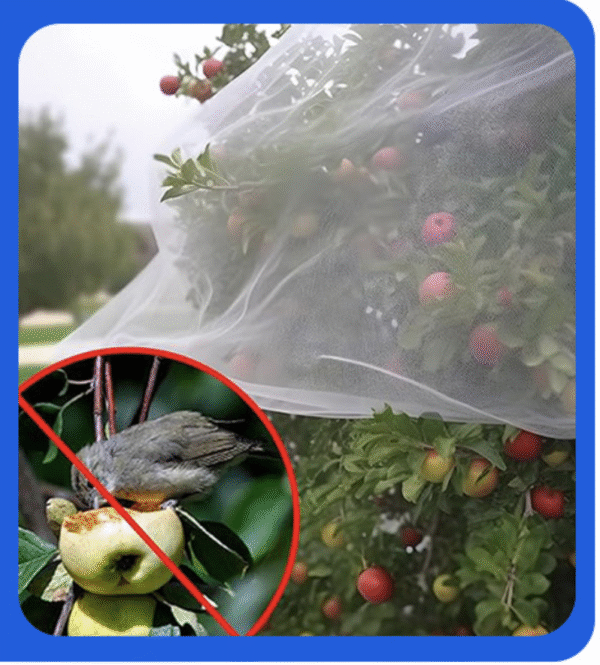 Cross-border, cuttable garden insect netting. 60-mesh polyvinyl sliced ​​garden greenhouse insect netting.