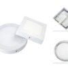 SKD Available Energy Saving LED Panel Light Round/ Square Surfaced AC200-240V LED Lights