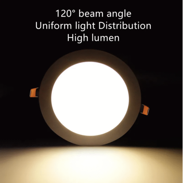 SKD Available Energy Saving LED Panel Light Round/ Square Surfaced AC200-240V LED Lights