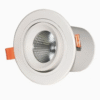 Aluminium 80W Square Recessed 24/40° Ceiling Spot LED Light