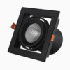 Aluminium 80W Square Recessed 24/40° Ceiling Spot LED Light