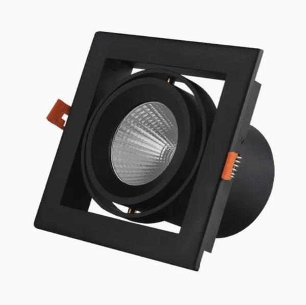 Aluminium 80W Square Recessed 24/40° Ceiling Spot LED Light