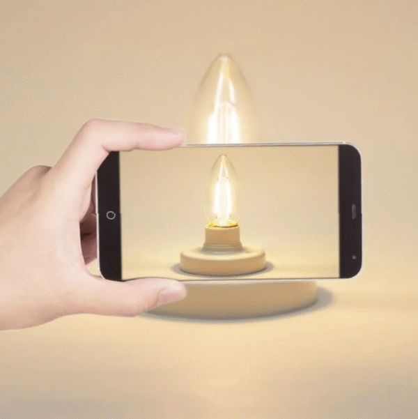 Edision Candle Lamp C35 E14 E27 2W 4W 5W 6W Transparent Amber Glass Vintage Decorative LED Filament Bulb