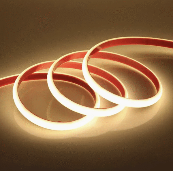 COB-220V-288d-8mm High Quality Stretching Resistance Milky Model COB LED Strips 50cm a Cut