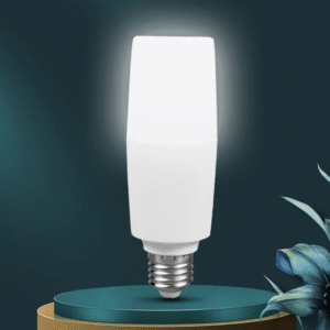 Dob Cylindrical Columnar Aluminum Plastic Slim LED T Shape Lamp for Home Use 5W 7W 9W 12W E27 B22 E14 Stick Bulb