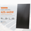 445W Full Black Solar Panel Black Frame Solar Modules for on Grid Solar System