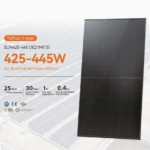 445W Full Black Solar Panel Black Frame Solar Modules for on Grid Solar System