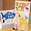 Children's Educational Toy Wooden Marine Animal & Dinosaur Puzzle Building Blocks 3D Animal Puzzle Toys for Toddlers