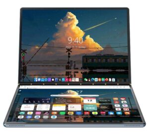 Touch Handwriting Screen Laptop 13.5 Inch Dual Screen Laptop 360-degree Flip Laptop Computer Business Notebook