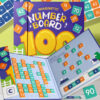 New Design Montessori Educational Toys 1-100 Number Board for Age 2+ Boys Girls Early Math Books Teaching Aids Arithmetic