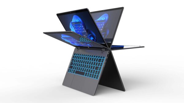 Yoga Laptop Touch Screen 14 Inch 360 Degree Business Laptop With Backlit Keyboard for Office Home Student