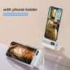 Custom Mini Tail Plug Digital Display Cell Phone Holder 3 in 1 Mobile Powerbank Dual Head Built-In Cable Mobile Power Bank