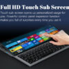 American Design New 16+14 Inch Dual Touch Screen Laptop I7-9750H 2TB SSD Light Office Laptop