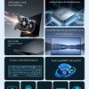 Gaming Laptop 15.6" Inch Laptop - MX350 DDR3 AMD Notebook Win11 with Backlit Keyboard Fingerprint Unlock Laptop