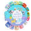 Educational Children Alphabet Busy Book Montessori English Letter Game Toys Kids Learning Pen Control Training Toy Quiet Book