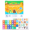 Montessori-Inspired Children's Busy Books for Early Learning Educational Paper Teaching Aid for Alphabet Subtraction Operations