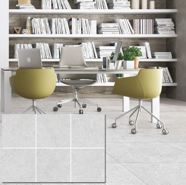 Outdoor Porcelanato 60X60 Porcelain Concrete Rough Matte Vitrified Floor Tile Grey Matt