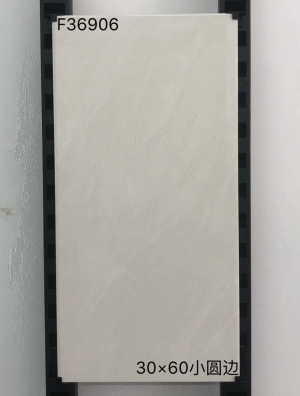 300X600 mm Rough Antique Dark Grey Rustic Porcelain Polished Glazed Floor Tiles