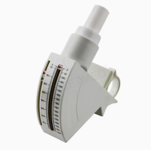 Plastic Medical Portable Spirometer Peak Flow Meter