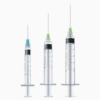 Disposable Medical Factory CE FDA Approved 2 Part or 3 Part Sterile Injection Syringe