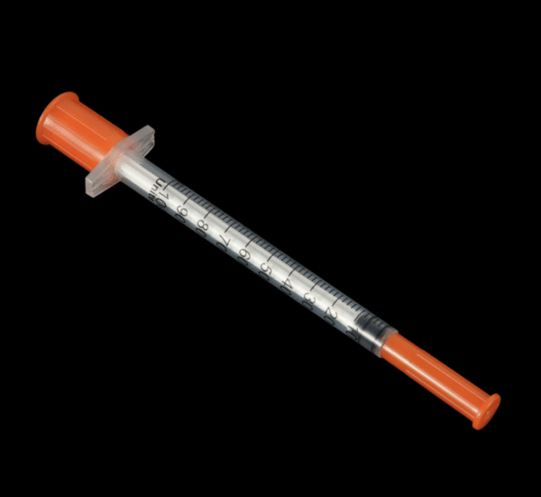 Disposable CE ISO FDA 0.3ml/0.5ml/1ml Insulin Syringe with Fixed Needle