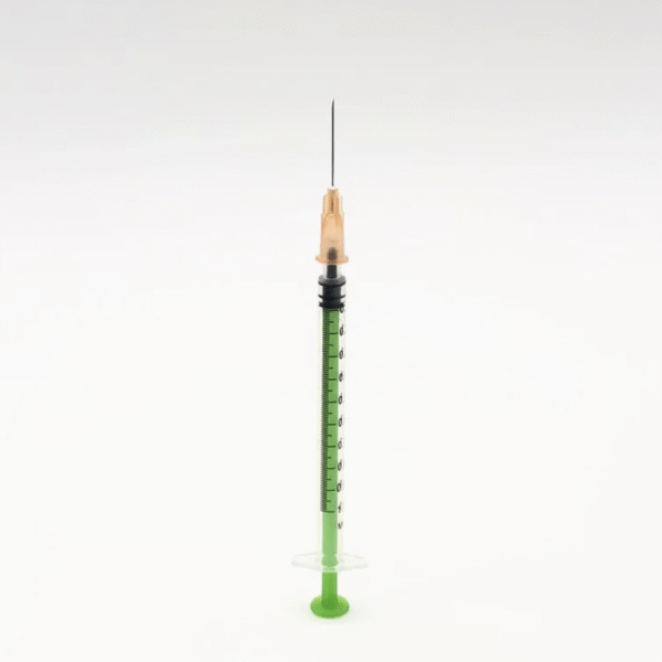 Medical Disposable Tuberculin Vaccine Plastic Transparent Tube Injection Sterile Syringe