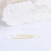 Single Tip for Medical Use Ear Cleaning Bamboo Absorbent Cotton Nasal Swab