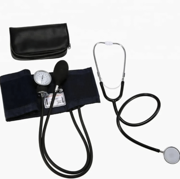 Manual Aneroid Sphygmomanometer with Single or Dual Stethoscope