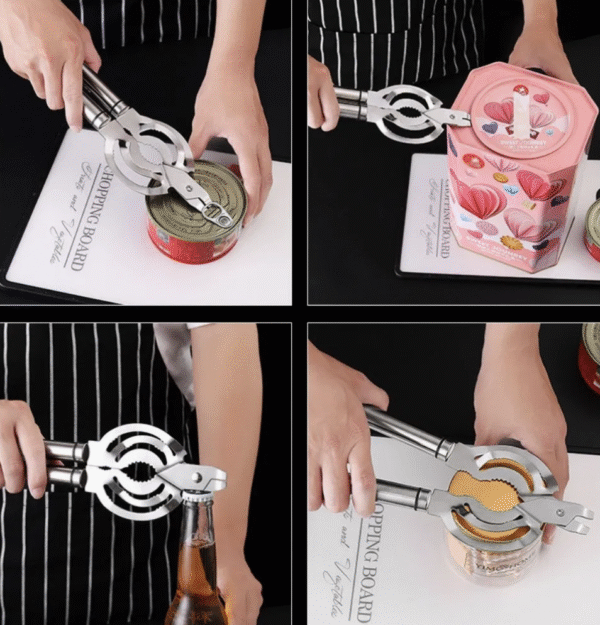 Jar Grip Wrench Multifunction Can Bottle Opener Handy Screw Lid