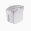 Rice Container, Rice Storage Container with Wheels Seal Locking Lid