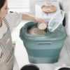 Rice Dispenser Container Foldable Grain Jar Cereals Bucket Storage