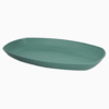 Round Dinner Wheat Straw Plates Lightweight Tableware Dinnerware