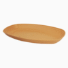 Round Dinner Wheat Straw Plates Lightweight Tableware Dinnerware