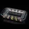 Serving Tray Glass Tray Serving Tray Decorative Tray Rectangular