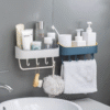 Bathroom Shelf Bathroom Shelf with Hook Wall Mounted Storage Box