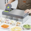 Kitchen Gadget Vegetable Spiralizer and Veggie Slicer for Onion, Cucumber
