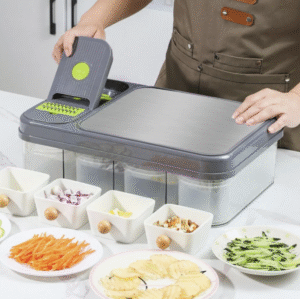 Kitchen Gadget Vegetable Spiralizer and Veggie Slicer for Onion, Cucumber