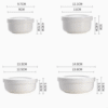 Ceramic Food Storage Box with Lid, Three-Piece Set