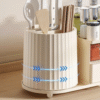 Double Layered Kitchen Shelf Arranged in Orderly Manner for Convenient Storage