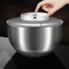 Dehydrator Strainer Basket Stainless Steel Salad Spinner Vegetable Fruit Dryer Drainer