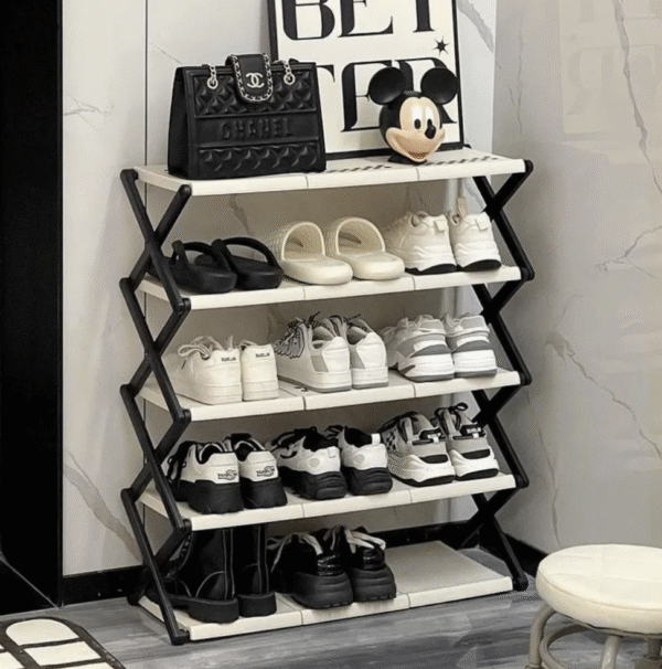 Foldable Multi-Layer Shoe Rack Shelf, Shoes Storage Organizer