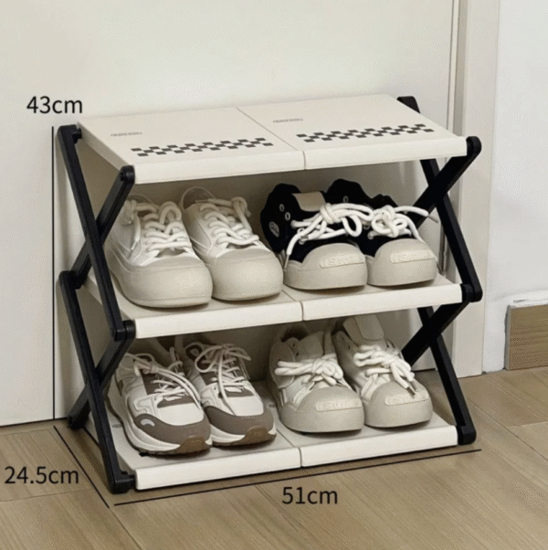 Foldable Multi-Layer Shoe Rack Shelf, Shoes Storage Organizer