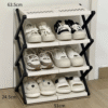 Foldable Multi-Layer Shoe Rack Shelf, Shoes Storage Organizer