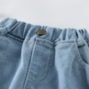 OEM Infant Girls Outfits Lace Short Sleeve Toddler Romper Tops Denim Shorts