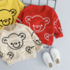 2025 6 Months to 4 Years Baby Clothes Set Toddler Boy Track Suit Kids Fall Baby Boy Clothing Set