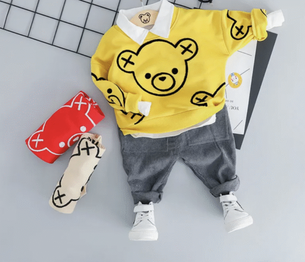 2025 6 Months to 4 Years Baby Clothes Set Toddler Boy Track Suit Kids Fall Baby Boy Clothing Set