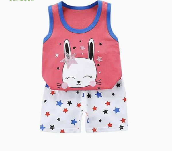 2025 Kids Summer Clothes Set Baby Boy and Girl Casual Vest + Shorts 2 Sets