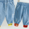 Toddler Baby Boy Clothes Set Cotton Little Bear Fleece+Plaid Pants Spring Casual Baby Boys Clothing Sets
